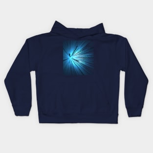 Underwater light rays Kids Hoodie